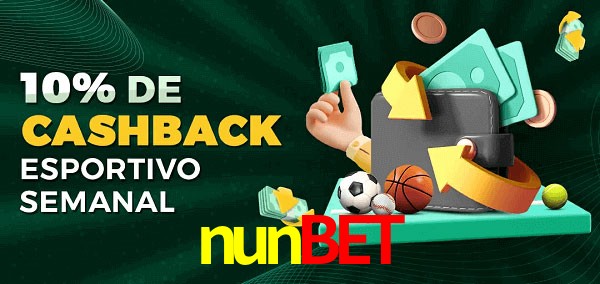 10% de bônus de cashback na nunbet